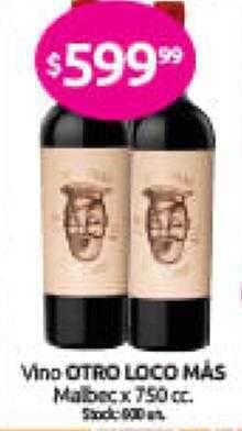 Cordiez Vino otro loco mas malbec oferta