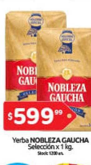 Cordiez Yerba nobleza gaucha selección oferta