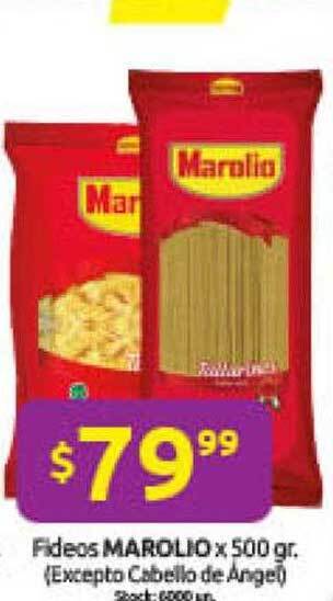 Cordiez Fideos marolio oferta