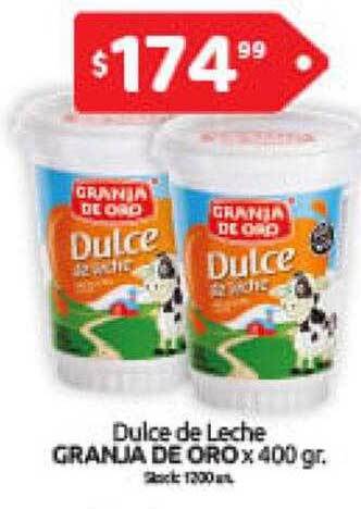 Cordiez Dulce de leche granja de oro oferta