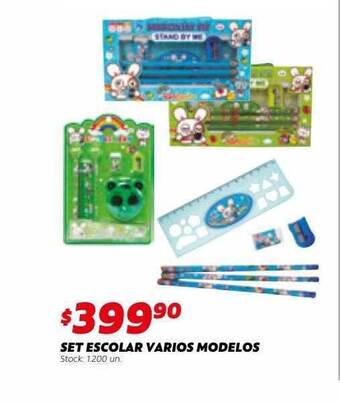 Ferniplast Set escolar varios modelos oferta