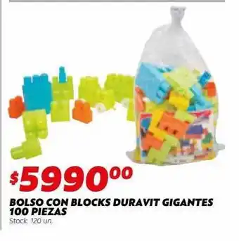 Ferniplast Bolso con blocks duravit gigantes oferta