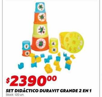 Ferniplast Set didáctico duravit grande 2 en 1 oferta