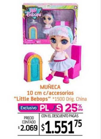 La Anonima Muñeca 10 cm c accesorios oferta