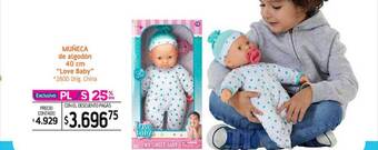 La Anonima Muñeca de algodón 40 cm oferta