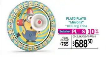 La Anonima Plato playo oferta