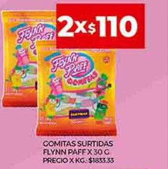 Gomitas surtidas flynn paff