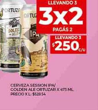 Supermercados DIA Cerveza session ipa golden ale ortuzar oferta