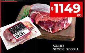 Supermercados DIA Vacio oferta