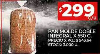 Pan molde doble integral