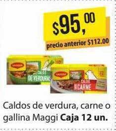 Supermercados Damesco Caldos de verdura carne o gallina maggi oferta