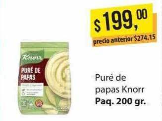Supermercados Damesco Puré de papas knorr oferta