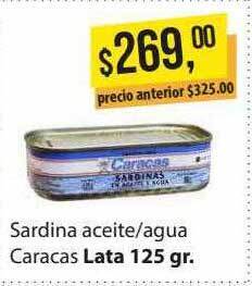 Supermercados Damesco Sardina aceite agua caracas oferta