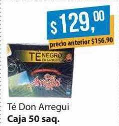 Supermercados Damesco Té don arregui oferta
