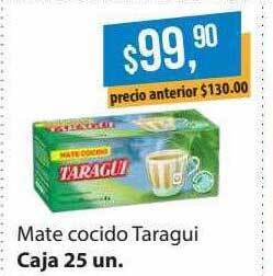 Supermercados Damesco Mate cocido taragui oferta