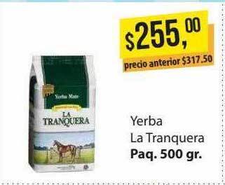 Supermercados Damesco Yerba la tranquera oferta