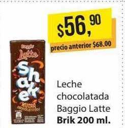 Supermercados Damesco Leche chocolatada baggio latte oferta
