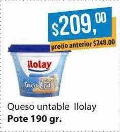 Supermercados Damesco Queso untable ilolay oferta