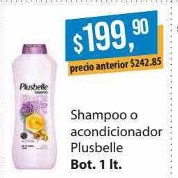 Supermercados Damesco Shampoo o acondicionador plusbelle oferta