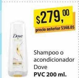 Supermercados Damesco Shampoo o acondicionador dove oferta