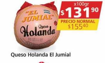 Supermercados Aiello Queso holanda el jumial oferta
