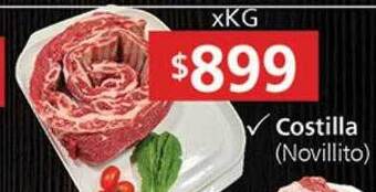 Supermercados Aiello Costilla novillito oferta