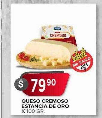 Supermercados Mayor Queso cremoso estancia de oro oferta