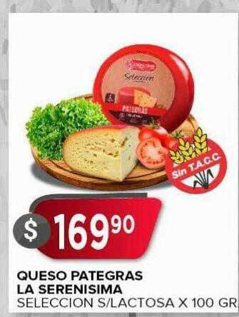 Supermercados Mayor Queso pategras la serenisima oferta
