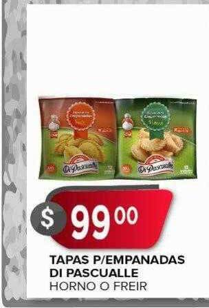 Supermercados Mayor Tapas p empanadas di pascualle oferta