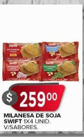 Supermercados Mayor Milanesa de soja swift oferta