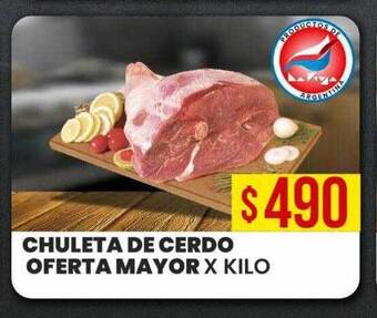 Supermercados Mayor Chuleta de cerdo oferta mayor oferta