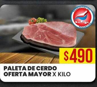 Supermercados Mayor Paleta de cerdo oferta mayor oferta