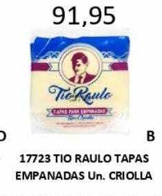 Hipermay Tio raulo tapas empanadas criolla oferta