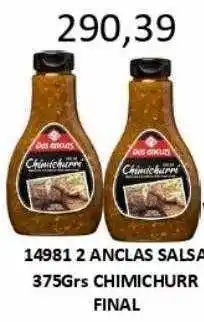 Hipermay 2 anclas salsa chimichurri oferta