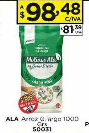 Hipermay Ala arroz g largo oferta