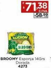 Hipermay Broomy esponja dorada oferta