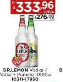 Dr lemon vodka vodka + pomelo