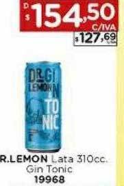 Hipermay Dr lemon lata gin tonic oferta