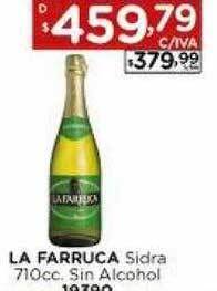 Hipermay La farruca sidra sin alcohol oferta
