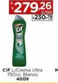 Hipermay Cif l crema ultra blanco oferta
