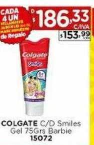 Hipermay Colgate c d smiles gel barbie oferta