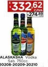 Hipermay Alaskasha vodka sab oferta