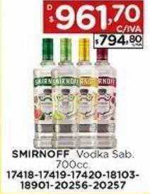 Hipermay Smirnoff vodka sab oferta