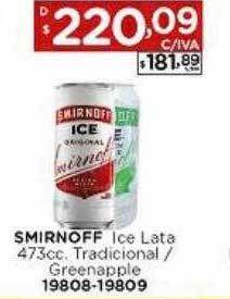 Hipermay Smirnoff ice lata oferta
