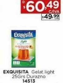 Hipermay Exquisita gelat light durazno oferta