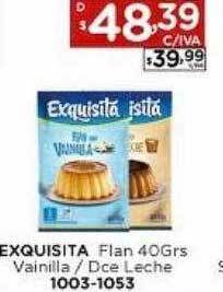 Hipermay Exquisita flan vainilla dce leche oferta
