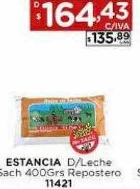 Hipermay Estancia d leche sach repostero oferta