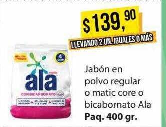 Supermercados Damesco Jabón en polvo regular o matic core o bicarbonato ala oferta