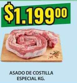 Supermercados Damesco Asado de costilla especial kg oferta