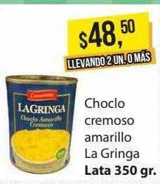 Supermercados Damesco Choclo cremoso amarillo la gringa oferta